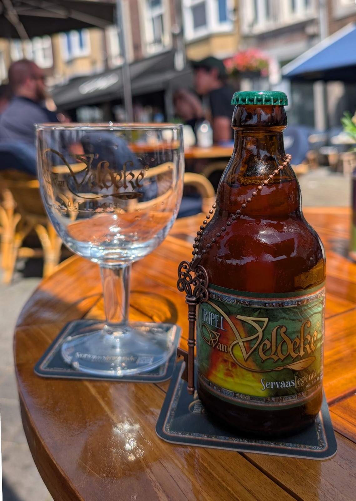 VanVeldeke Tripel terras sleutel